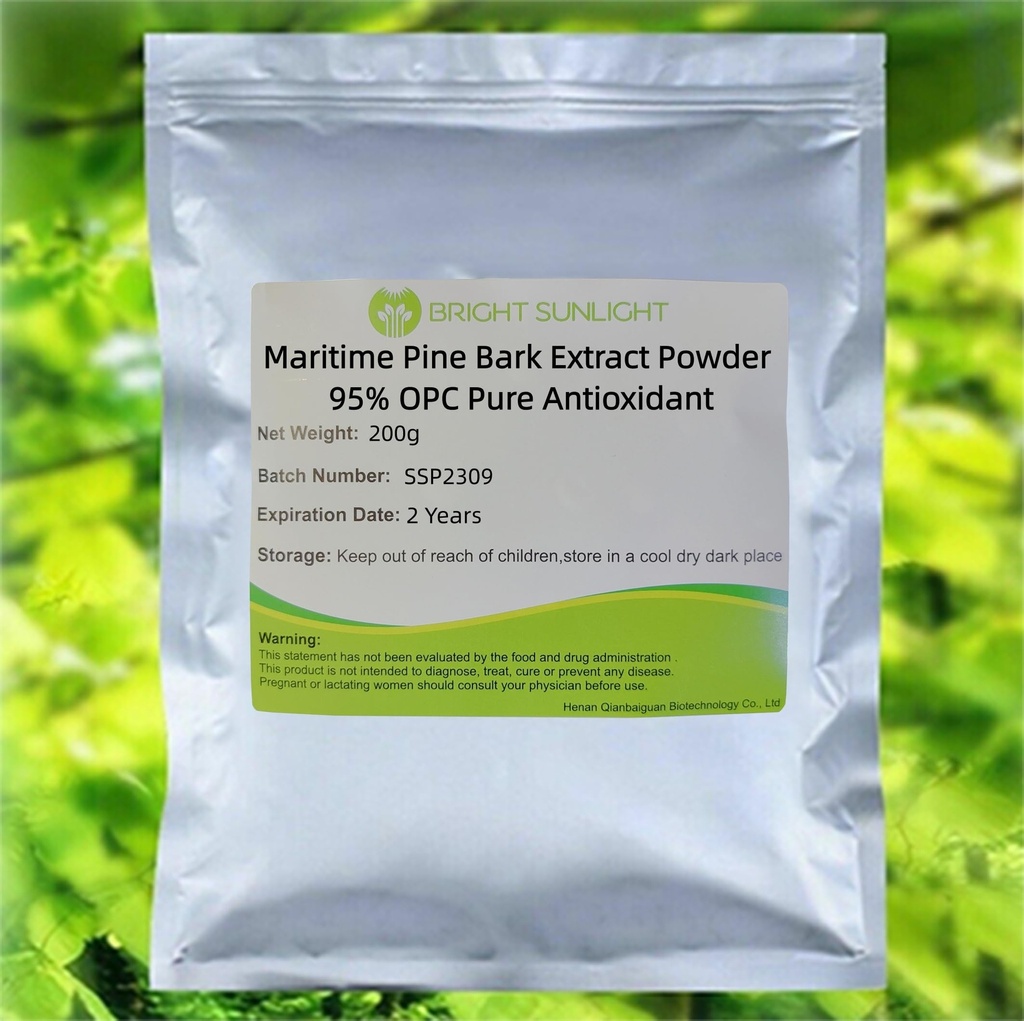Extract de scoarță de pin maritim OPC 95% Antioxidant pur 200g