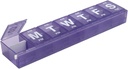 EZY DOSE Săptămânal (7-Ziua) AM / PM Planificator Pilula, Caz Medicina, Cutie Organizator Vitamina, Compartimente de blocare 3X-Marge pentru prescrierea sigura medicamente, Preveni Accidental Spillling, Culoare mai Vary, BPA gratuit