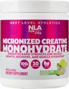 Creatura sa Monohidrat Micronizat pentru femei (30-5g Servings)-Great Tasting Lemon Lime Sorbet aromă-Lean musculare de creștere și antrenament de recuperare, Boost Performance- Vegan, Nu Blooting sau de reținere a apei