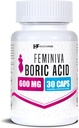 Sănătate Feminiva Boric Acid Vaginal Sspsiories 