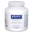 Pure Encapsulations Cranberry D-Mannose - Supports urinar Tract Health* - with Cranberry Fruit Solids - Vegan & Non-GMO Dietary Supplement - 180 Capsule