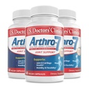 U.S. Doctori: Clinic Thazo-7 - Clinicly Proven Joint Support Complex cu Turmeric, Colagen, Bromelain pentru Flexibilitate, Mobilitate, & Puternic Cartilage - 180 Capsule(3 Sticle) - 45/90-Day Supply