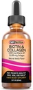 SBR Nutritie Biotina si Colagen Lichid zilnic Supliment alimentar, Vitamine pentru cresterea parului si ingrosare, Skin Health and Nail Force, 2 oz (60ml)