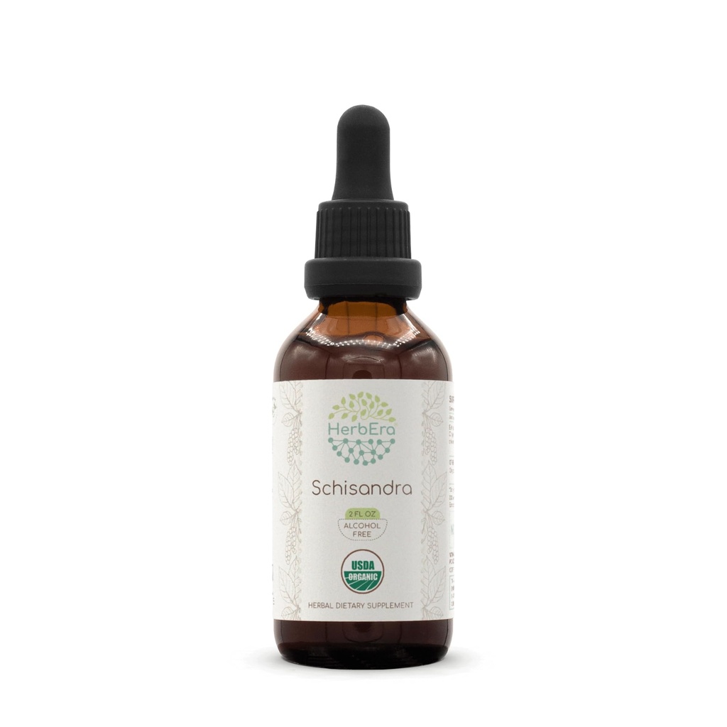 HerbEra Schisandra B60 USDA Tinctură organică 