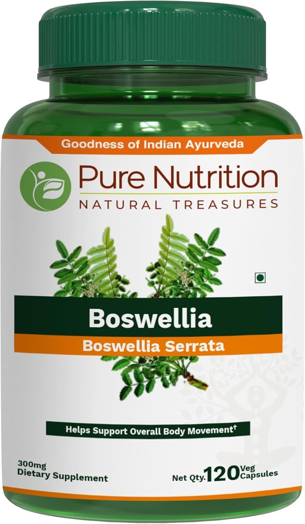 Nutriţie pură Boswellia Serrata 15:1 Extract 600mg 