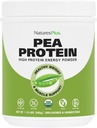 Naturas Plus Proteina de Pea organică - 1,1 lbs, praf de bautura Vegan - praf de proteine de mare energie, Hunger Suppressant, Muscle Builder, Promoveaza sanatatea inimii - non-GMO, vegetarian, Gluten-Free - 25 Serviri