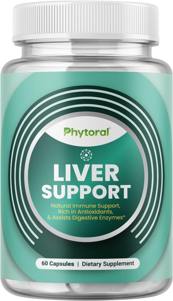 Supliment de suport hepatic cu oxid de zinc - Supplement de sprijin imun pentru imunitate cu Silymarin lapte Thistle extract Root Dandelion și Artichoke - Sănătatea ficatului pentru Cleanse