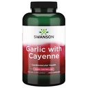 Swanson Usturoi cu Cayenne 200 capsule