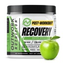 Nutriție în afara programului Post Workout Recovery Powder - Creatină Monohidrat, KSM-66 Ashwagandha & Tart Cherry - Viteză de recuperare, Eases Soreness - Creatine Powder pentru bărbați și femei, Green Apple, 240 Gr