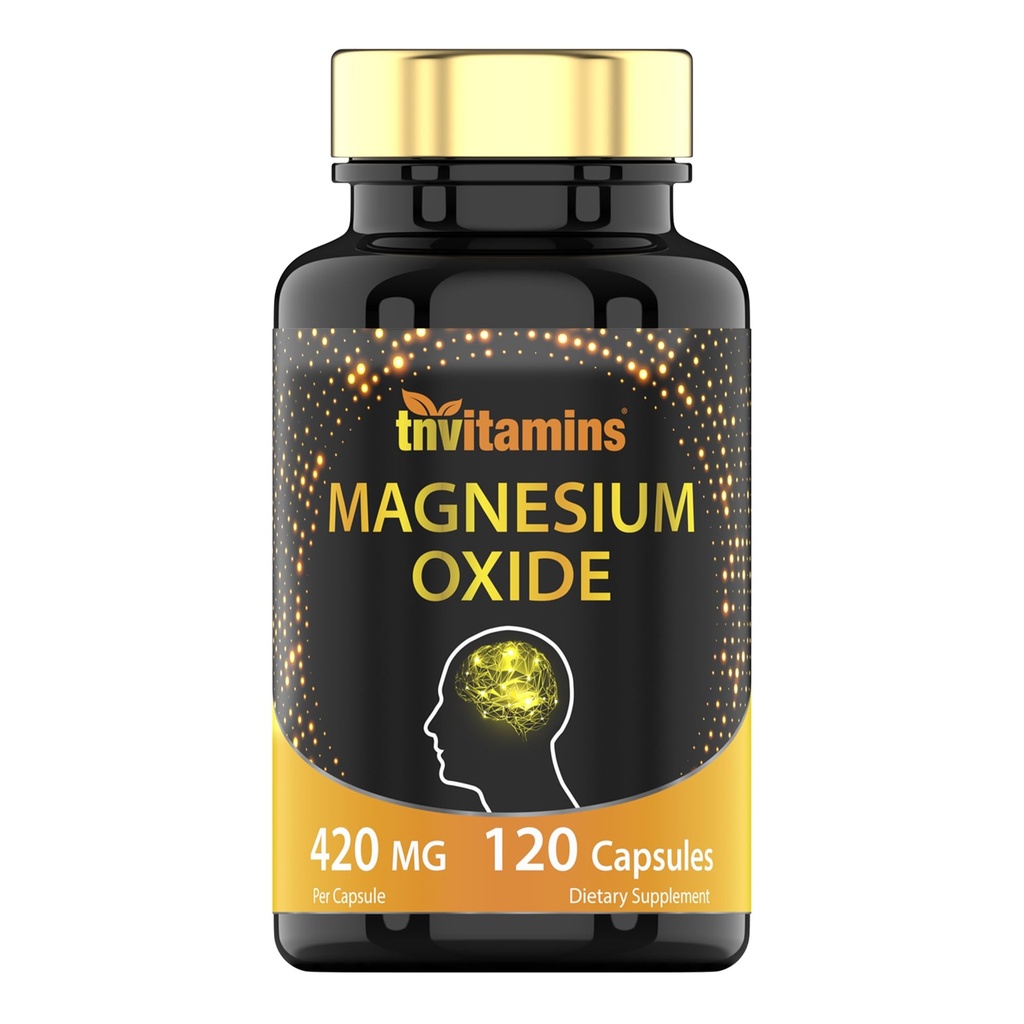 tnvitamine Magneziu oxid 420mg - 120 capsule 