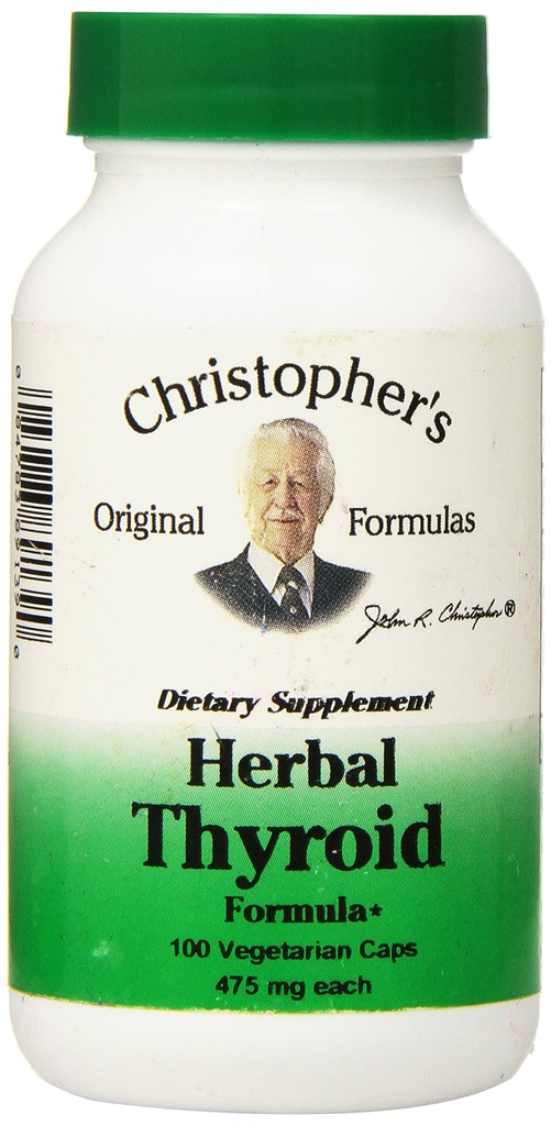 Formula Dr Christopher Dr Christopher Formula Herbal Tiroida, 100 Conte