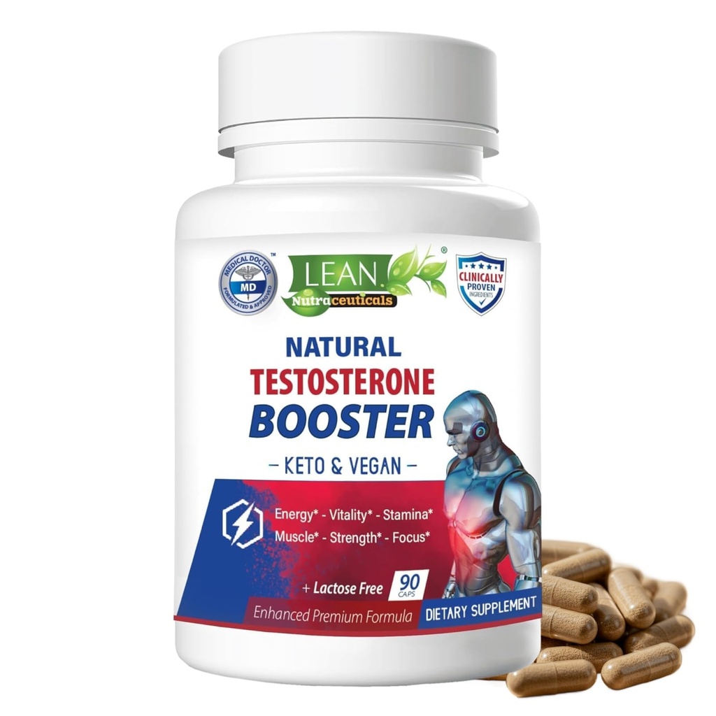 LEAN Nutra Testosteron Booster pentru bărbaţi 