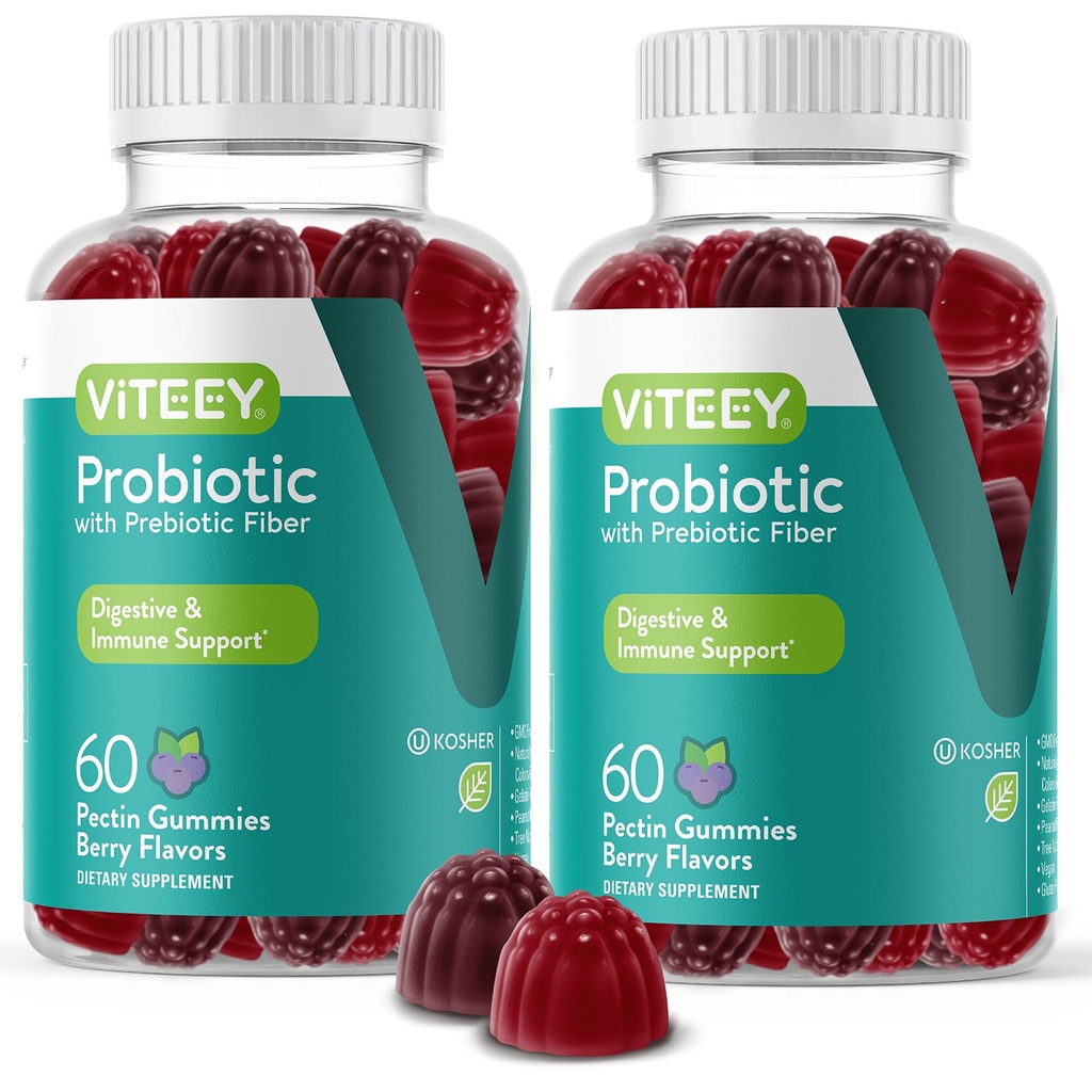 VITEEY Gume probiotice cu prebiotice 