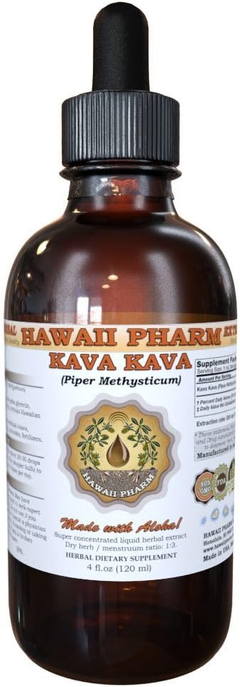 Kava Kava (Piper Methysticum) Extract lichid 2 oz