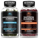 EFICACE NUTRA Ashwagandha Gummies & Saffron Gummies