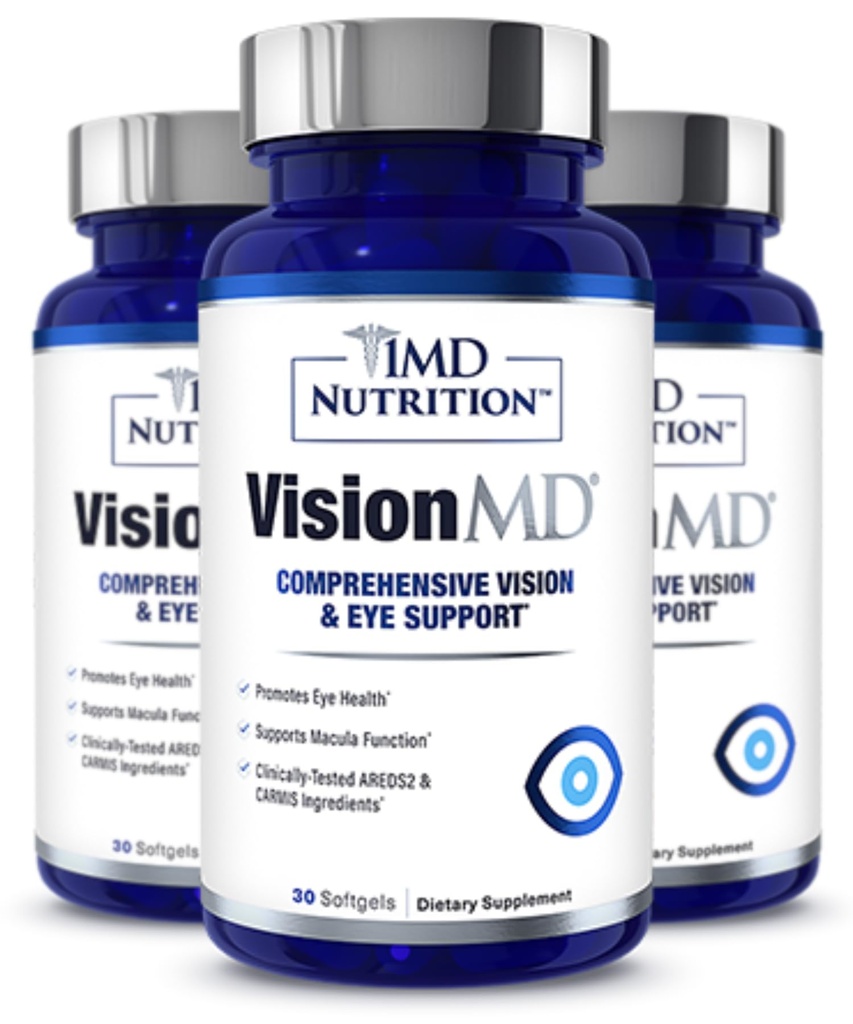 1MD Nutriție VisionMD ochi Vitamina CARMIS - cu lutein & Zeaxantină 