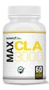 Maximum Slim MAX CLA 3000, Potență ridicată, pierdere în greutate naturale Exerciții de îmbunătățire, Creșterea masei musculare Lean, non-stimulatoare, non-GMO 95% CLA pură, 90 Conte