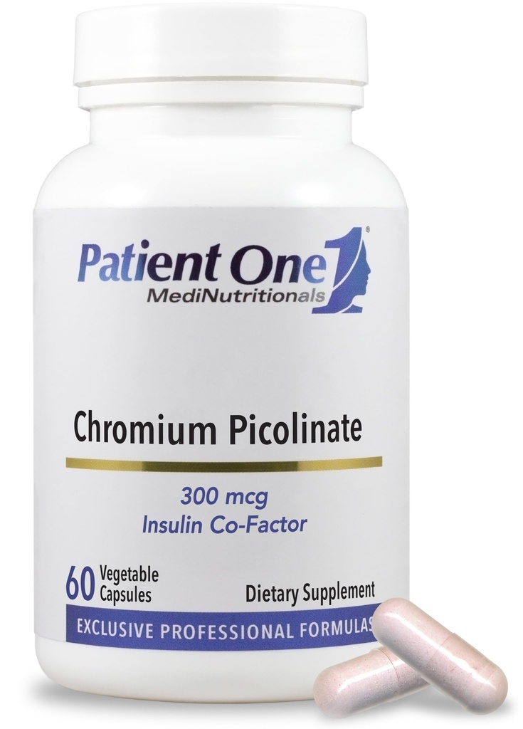 Pacient un picolinat de crom 300 mcg 