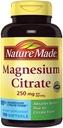 Nature Made Magneziu Citrate 250 mg Supliment alimentar (conte 180 Geluri moi), 180Count