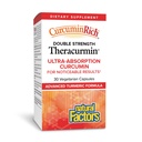 Factori naturali, CurcuminRich Dublu Putere Theracurmin, 60 mg, Doar 1 Capsule zilnic, Formulat pentru absorbţie superioară, 30 Conte (Pachet de 1)