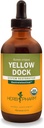Herb Pharm Yellow Dock Extract lichid pentru suport de sistem digestiv - 4 Ounce