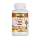 Extract de turmeric de laborator al naturii cu Curcumin C3 & BioPerine 1000mg - Promovează sănătatea cardiovasculară, digestivă și imună - 60 capsule (30 zile de aprovizionare)