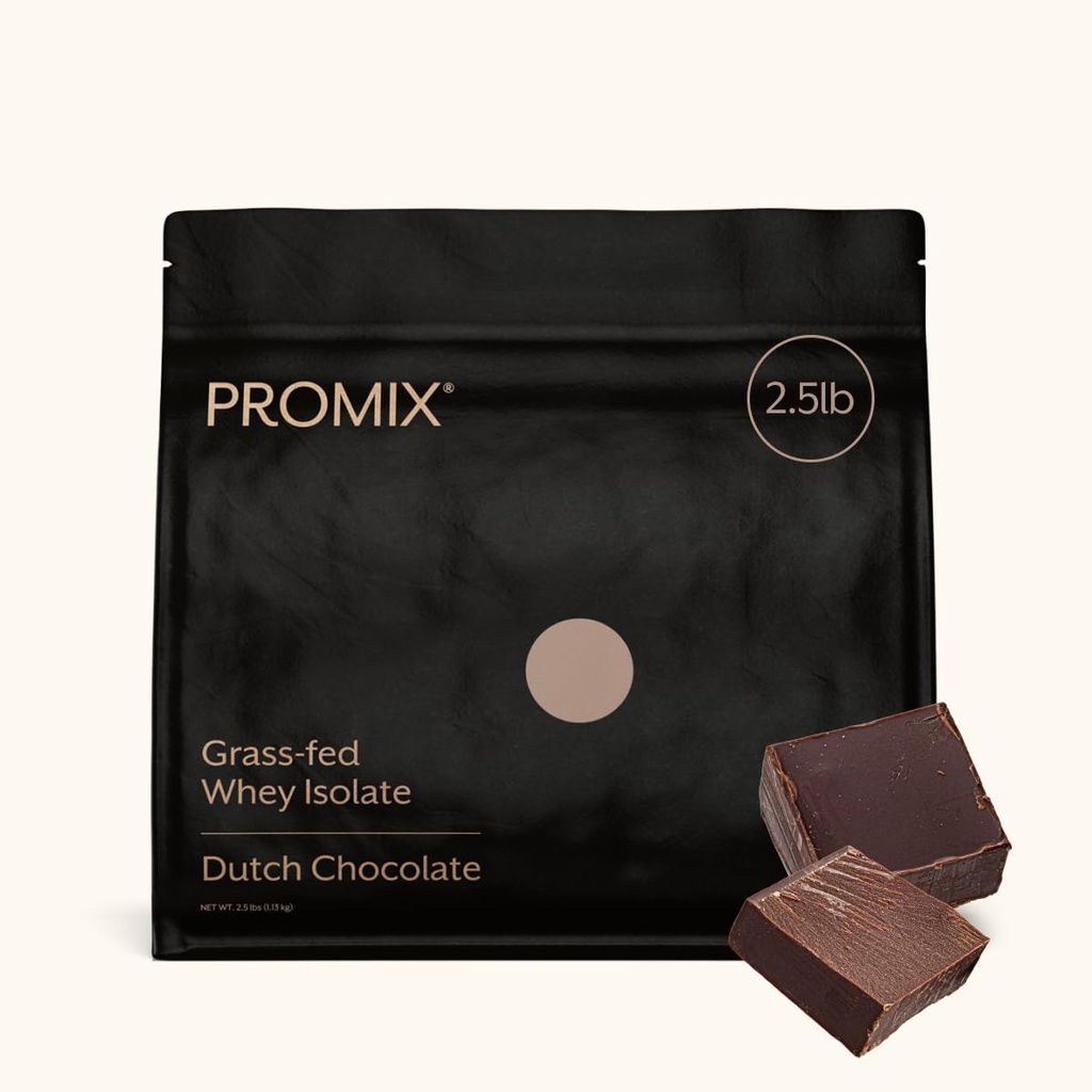 ProMix Nutrition Whey Proteine Izolate Pulbere, Ciocolata - Grass-Fed -  Liră (Pachetul 1)