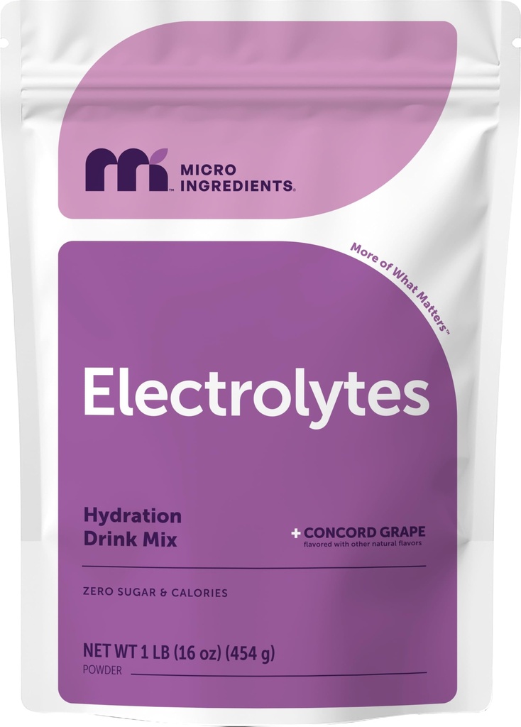 Micro Ingrediente Hidratare Electrolit pulbere, 1lb (69 Serviri) 