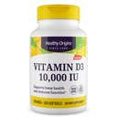 Origine sănătoasă Vitamina D3 10000 UI (non-GMO, potenţă ridicată, suport osos, suport imun, gluten gratuit), 120 Softgels