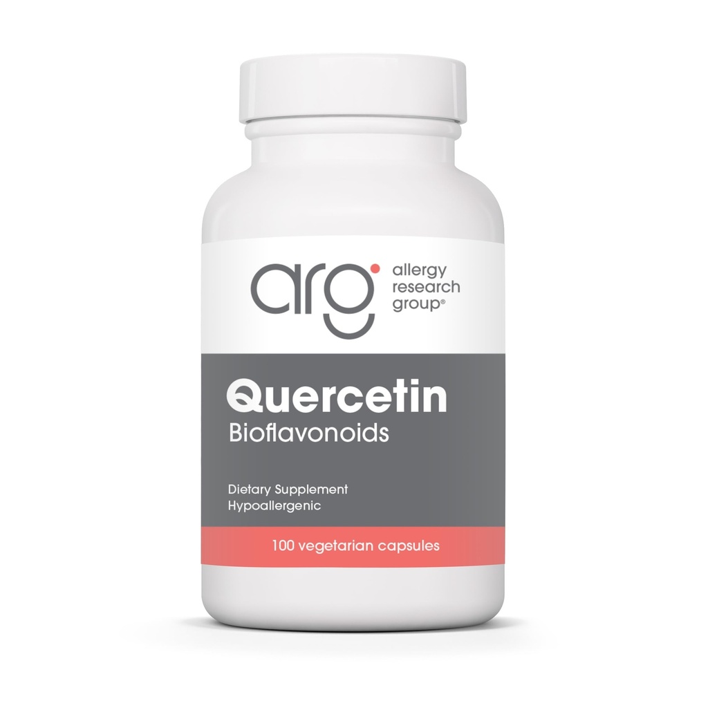 Grupul de cercetare pentru alergii Querbetin Bioflavonoids - Lemon Bioflavonoid Complex, Rutin, Citrus Extract, Hesperidin, Vegetarian Capsules - 100 Conte