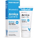 VitaMedica Arnica Gel Plus 15 Compuşi de plante vindecătoare, Formulare extra-rezistenţă pentru vânătăi, inflamaţie, durere articulară, dureri musculare şi Stiffness, All-Natural, Plant-Based Pain Relief