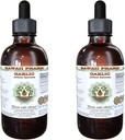 Usturoi fără alcool Extract lichid, Usturoi organic (Allium sativum) Pulbere uscată Glicerit Hawaii Pharm Supliment natural Herbal 2x2 oz