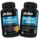 Limphatic Drenaj Suplimente Pastile & Apă Away - Suport limfatic Total Herbal Cleanse Produse & Natural Pastile de apă Diuretice pentru Reţinere - Limph Node Detox Sistem de drenaj
