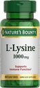 Natura's Bounty L-Lysine, 1000mg, 60 comprimate