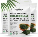 Earth Circle Organics Chlorella Powder Superfood 