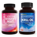 BioEmblem Antarctic Krill Suplimentul de ulei și Multivitamine pentru femei