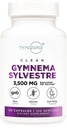 Tipul Zero Capsule de Gymnema Sylvestre Clean (120 Servings, 3500 MG echivalent per Serving) - non-GMO, Gluten Free