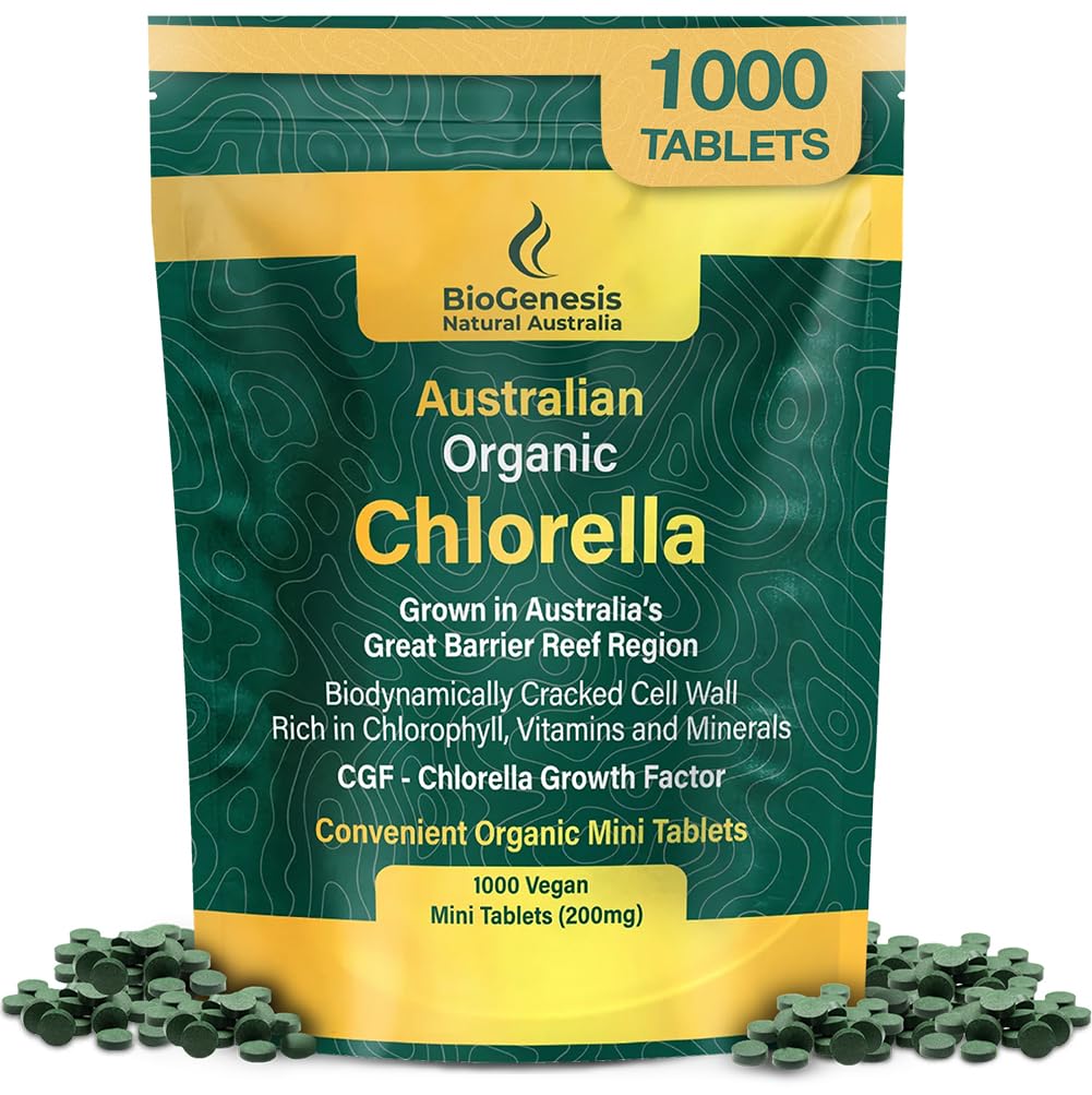 Biogeneză Organic Chlorella Mini Tablete 