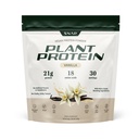 Snap Suplimente Pe bază de plante organice praf de proteine Vegan oxid de azot stimularea praf de proteine, Vanilie Bean, BCAA Aminoacid pentru cresterea musculara, Performanta si recuperare - 30 Serviri (Vanilla)