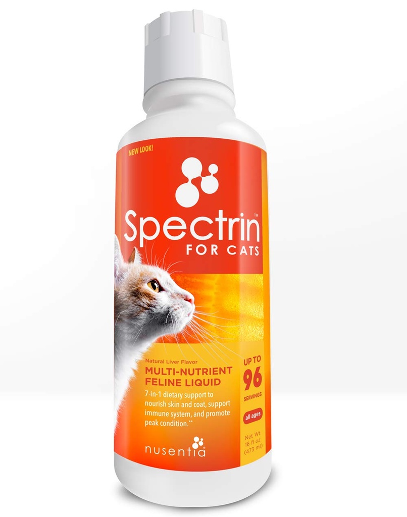 Vitamine Cat - Spectrin 16 OZ - supliment lichid de vitamina si antioxidant pentru pisici - 96 doze