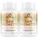 Saw Palmetto pentru femei pierderea parului - DHT Blocker cu 5-in-1 Blend pentru cresterea parului, piele si unghii, wellness urinar - Extra Putere Saw Palmetto Supliment - 180 capsule