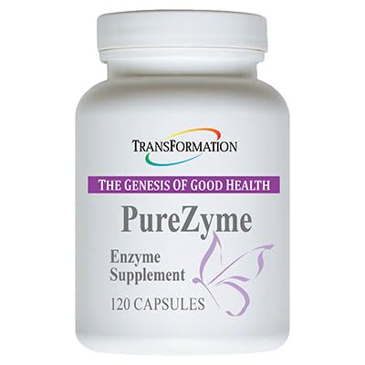 TRANSFORMAREA GENEZA BUNĂ SĂNĂTĂŢII - Purezyme Supplement Enzyme cu potenţă mare, recomandat de medic - Formula avansată pentru Nutrients Digestion & Gut Health, 120 capsule