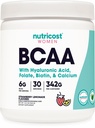 Nutricost BCAA pentru femei (Limonadă de fructe de pădure, 30 Serviri) - Formulat special pentru femei - non-GMO și gluten-gratuit