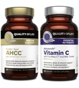 Calitatea vieții AHCC Kinoko aur și Advasorb Vitamina C - Suport imun Bundle