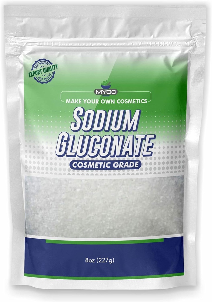 Gm (8 Oz), Gluconat de sodiu pur pentru piele, Gluconat de sodiu Cosmetic Grad, Gluconat de sodiu pentru fabricarea săpunului, Gluconat de sodiu pentru cosmetice, Gluconat de sodiu
