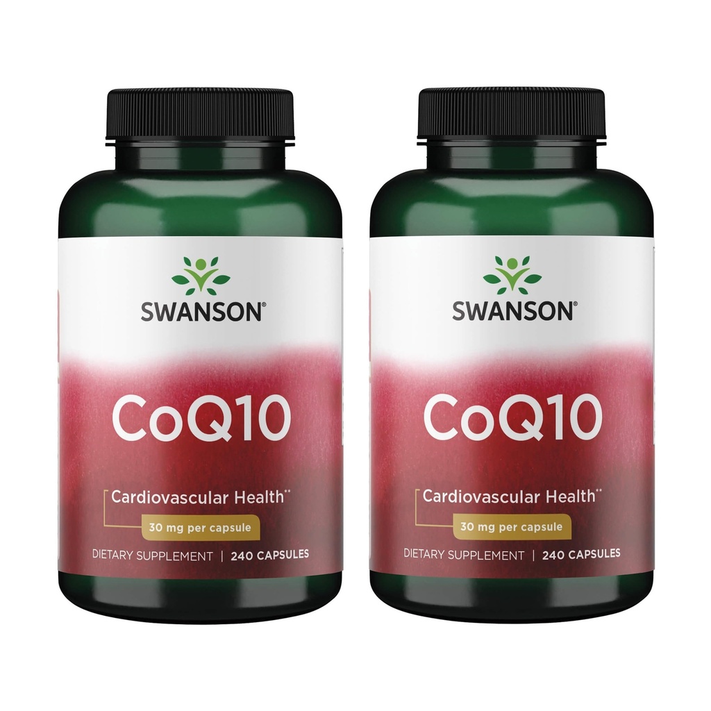 Swanson Coq10 30 mg 240 capsule (2 ambalaje)