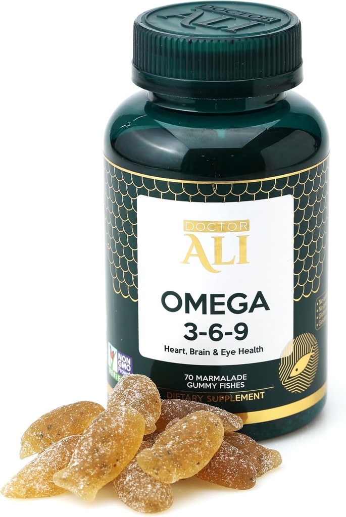 Doctor ALI - Vegan Omega 3-6-9 Gume 