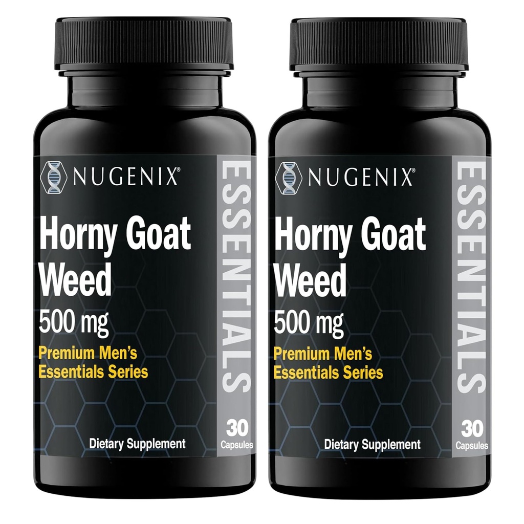 Nugenix Essentials Extract de buruieni Horny Goat - Extract epimediu - 60 capsule