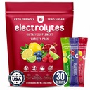 Keppi Electrolytes Pachete cu pulbere Asortate Arome 30 Serviri 