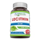 Pure Naturals Lecithin 1200 mg Softgels Supliment 